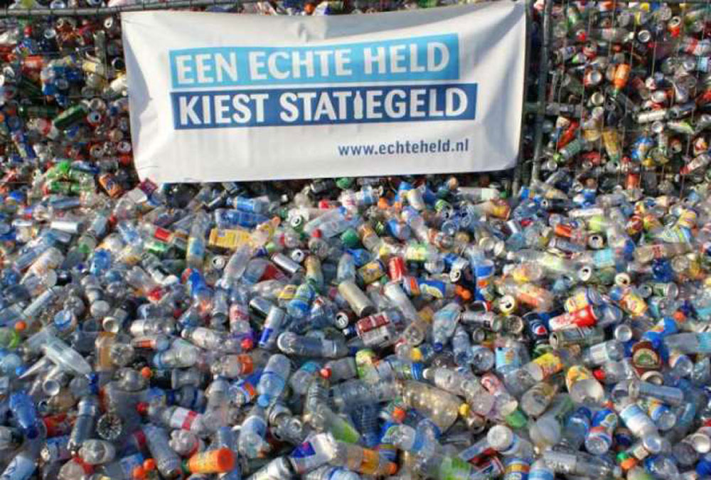 Statiegeld op PET-flessen